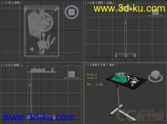 医疗桌模型的图片