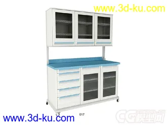 医疗医院用物品贮藏柜子模型的图片