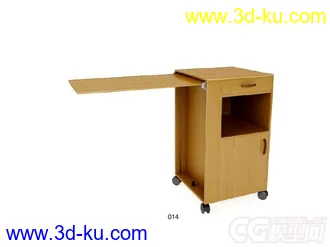 医疗医院用物品柜子模型2的图片