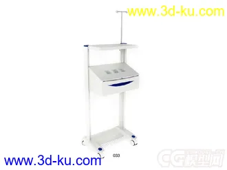 医疗设备桌模型的图片