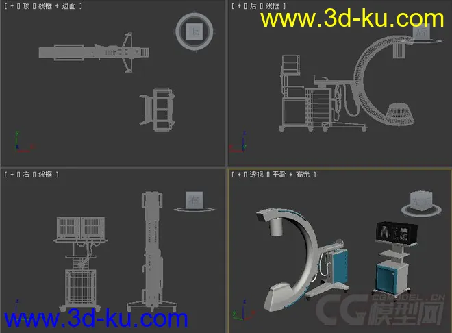 医疗检查仪器模型2的图片1