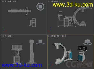 医疗检查仪器模型2的图片