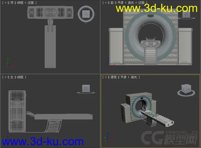 医疗检查仪器模型的图片1