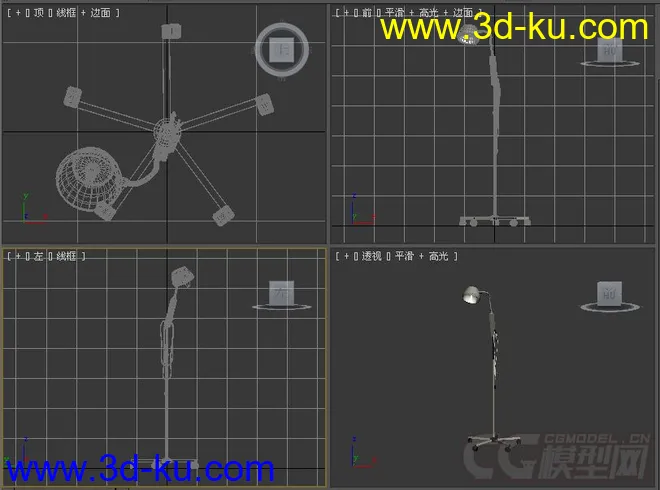 医疗检查灯模型医疗检查灯模型的图片1