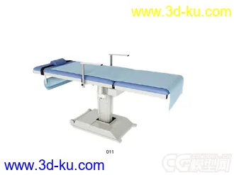 医疗检查床模型2的图片