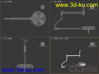 手术室灯模型3的图片