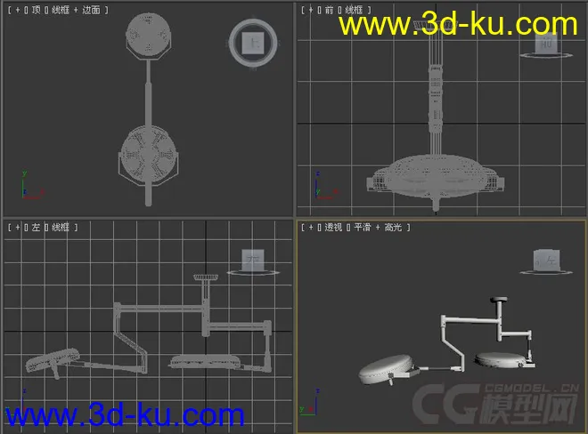 手术室灯模型2的图片1