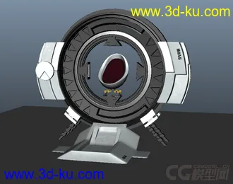 3D打印模型一个科幻的机械小道具   自己做的  希望大家喜欢的图片