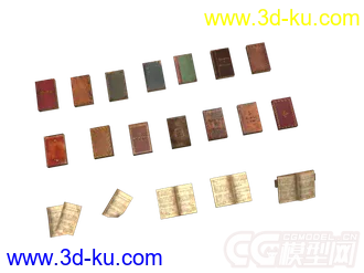 3D打印模型书的图片