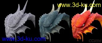 3D打印模型西洋龙 dragon的图片