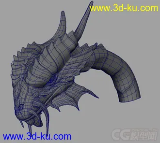 3D打印模型西洋龙 dragon的图片