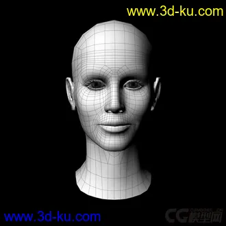 3D打印模型写实女人女性角色02的图片