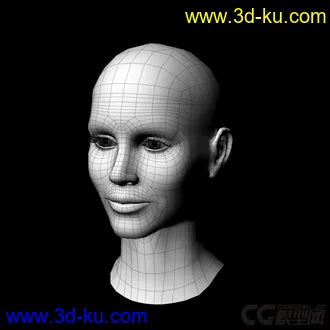 3D打印模型写实女人女性角色02的图片
