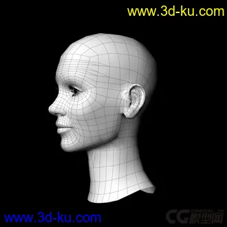 3D打印模型写实女人女性角色02的图片