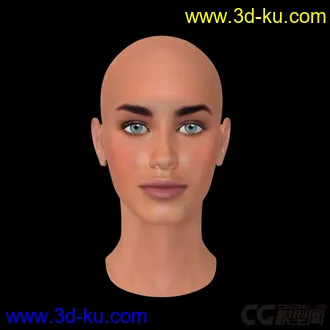3D打印模型写实女人女性角色02的图片