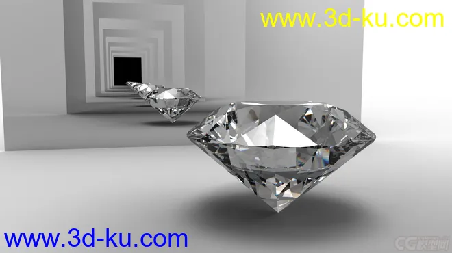 钻石宝石模型的图片1