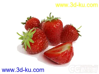 草莓模型的图片
