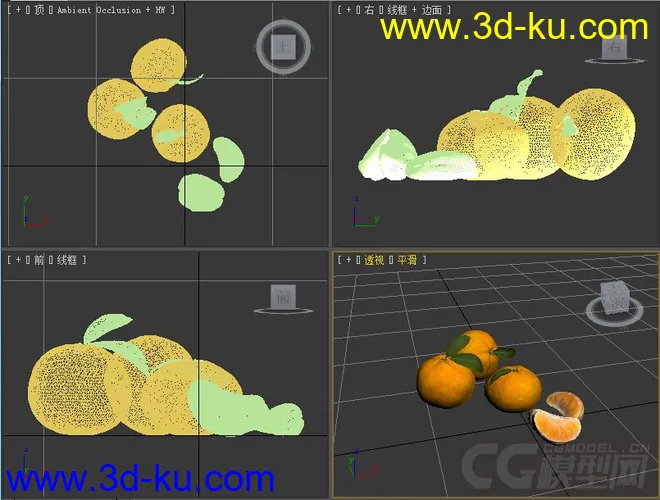 橘子模型的图片2