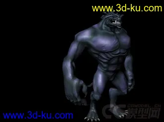 3D打印模型一只次世代怪兽的图片