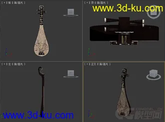 11琵琶模型的图片