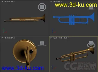24喇叭模型的图片