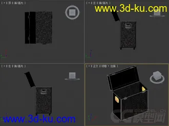 3D打印模型39乐器整理箱70X70X35的图片