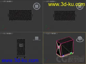 3D打印模型40乐器整理箱60X60X30的图片