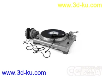 唱机的0转盘模型的图片