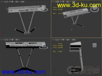 电子琴模型的图片