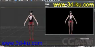 3D打印模型女王之刃女角色04的图片