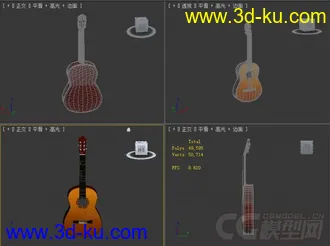 吉他模型的图片