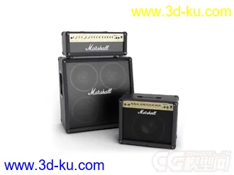 马歇尔吉他音箱模型的图片
