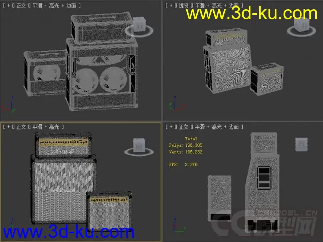 马歇尔吉他音箱模型的图片2