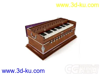 3D打印模型小风琴0脚踏式风琴0簧风琴的图片