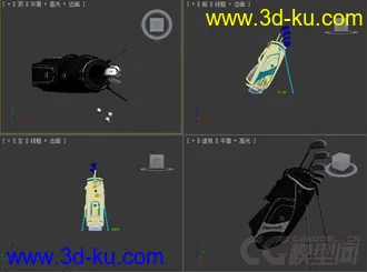 高尔夫球杆组模型2的图片