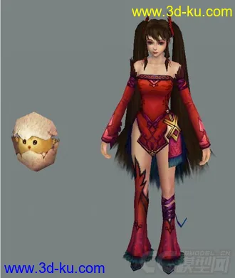 3D打印模型神仙传女性角色合集的图片