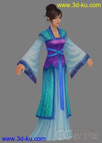 3D打印模型神仙传女性角色合集的图片