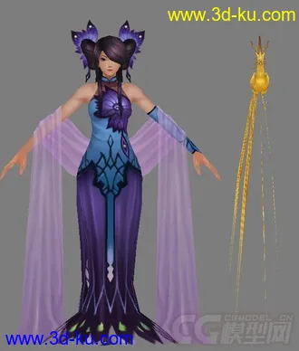 3D打印模型神仙传女性角色合集的图片