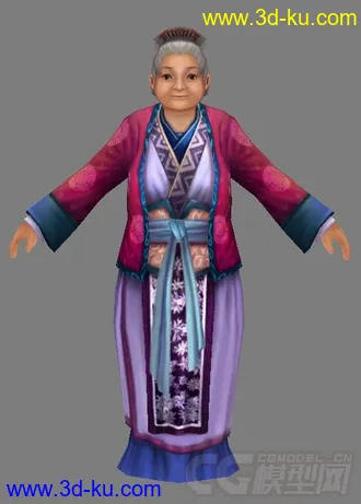 3D打印模型神仙传女性角色合集的图片