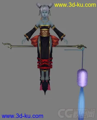 3D打印模型神仙传女性角色合集的图片