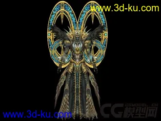 霸气外漏的巫王3D模型下载的图片