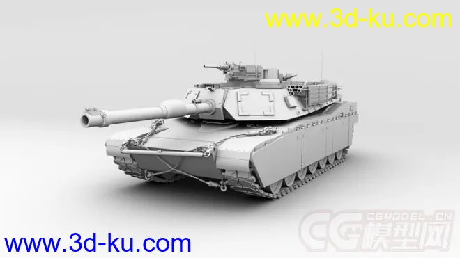 美军M1坦克模型的图片1