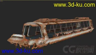 3D打印模型残骸船的图片