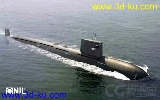 中国093型攻击核潜艇模型的图片2