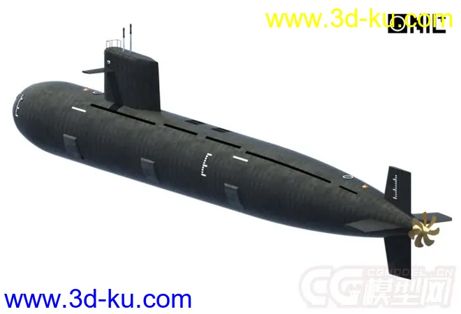 中国093型攻击核潜艇模型的图片4
