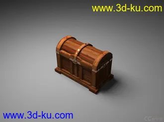3D打印模型藏宝箱的图片