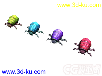 3D打印模型甲虫的图片