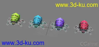 3D打印模型甲虫的图片