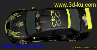 3D打印模型cgmodel首发-尘埃2@Mitsubishi Lancer Evolution IX的图片