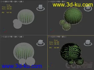 金琥仙人球模型的图片